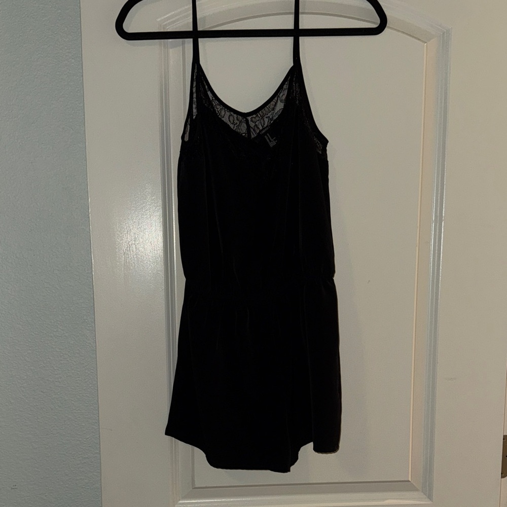 Forever 21 Black Lace Detail Dress